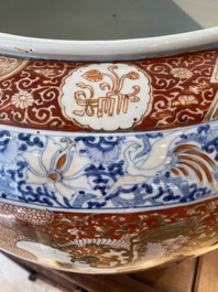 Een Japanse Imari vissenkom, Meiji, 19e eeuw