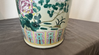 Vier Chinese famille rose vazen, 19/20e eeuw