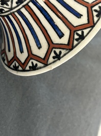 Vase de style Iznik, Samson, France, 19&egrave;me