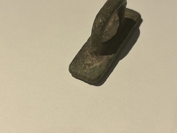 Deux sceaux romains en bronze aux inscriptions 'SOFRONI' et 'DISUC', ca. 2&egrave;me