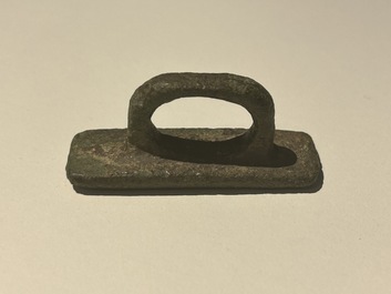 Deux sceaux romains en bronze aux inscriptions 'SOFRONI' et 'DISUC', ca. 2&egrave;me
