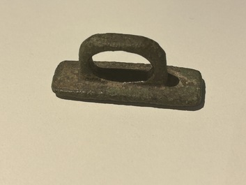 Deux sceaux romains en bronze aux inscriptions 'SOFRONI' et 'DISUC', ca. 2&egrave;me