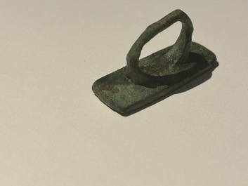 Deux sceaux romains en bronze aux inscriptions 'SOFRONI' et 'DISUC', ca. 2&egrave;me