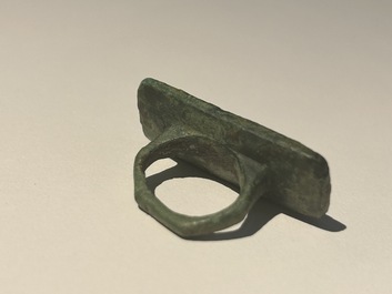 Deux sceaux romains en bronze aux inscriptions 'SOFRONI' et 'DISUC', ca. 2&egrave;me