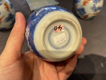 Een diverse collectie Chinees porselein, Kangxi en later
