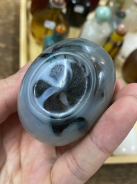 19 Chinese glass snuff bottles, 19/20th C.
