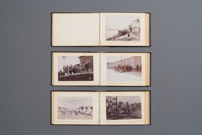 Three albums with 66 photos about the Xinhai Revolution in Hankou, Wuchang and Hanyang in China, 1911