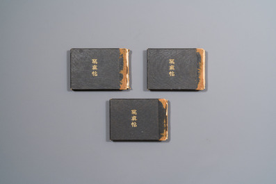 Three albums with 66 photos about the Xinhai Revolution in Hankou, Wuchang and Hanyang in China, 1911