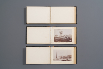 Three albums with 66 photos about the Xinhai Revolution in Hankou, Wuchang and Hanyang in China, 1911