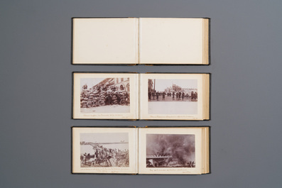 Three albums with 66 photos about the Xinhai Revolution in Hankou, Wuchang and Hanyang in China, 1911