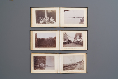 Three albums with 66 photos about the Xinhai Revolution in Hankou, Wuchang and Hanyang in China, 1911