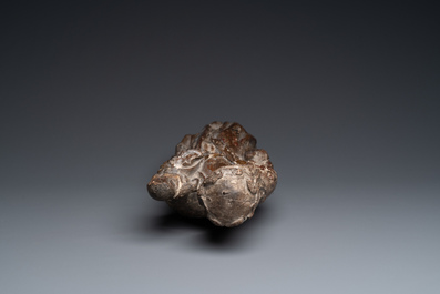 Vierge &agrave; l'Enfant en bois sculpt&eacute; et polychrom&eacute;, Pays-Bas m&eacute;ridionaux, 14/15&egrave;me