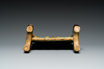 A Chinese fahua 'Eight immortals' table screen, Ming