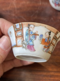 Ensemble de dix bols gigognes en porcelaine de Chine famille rose, marque et &eacute;poque de Daoguang
