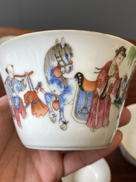 Ensemble de dix bols gigognes en porcelaine de Chine famille rose, marque et &eacute;poque de Daoguang