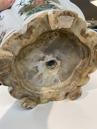 Jardini&egrave;re imp&eacute;riale en porcelaine de Chine famille verte, marque et &eacute;poque de Kangxi