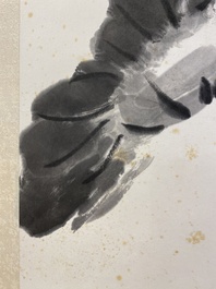 Wang Xuetao 王雪濤 (1903-1982): 'Lotus', encre sur papier