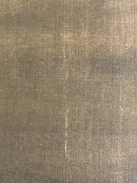 Ecole chinoise: 'Paysage montagneux', encre et couleurs sur soie, Ming