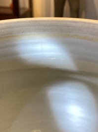 Een Chinese blauw-witte vaas met kylins, Transitie periode