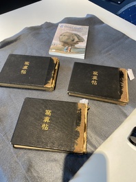 Three albums with 66 photos about the Xinhai Revolution in Hankou, Wuchang and Hanyang in China, 1911