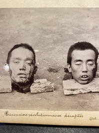 Three albums with 66 photos about the Xinhai Revolution in Hankou, Wuchang and Hanyang in China, 1911