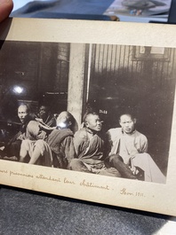 Three albums with 66 photos about the Xinhai Revolution in Hankou, Wuchang and Hanyang in China, 1911