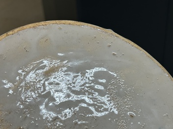 Tr&egrave;s rare pot &agrave; posset en fa&iuml;ence de Delft en bleu et blanc, d&eacute;but du 18&egrave;me