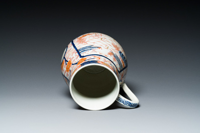 Een grote Japanse Imari kan voor sojasaus, Edo, 18e eeuw