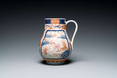 Een grote Japanse Imari kan voor sojasaus, Edo, 18e eeuw