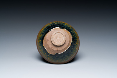 Bol &agrave; th&eacute; en porcelaine de Chine Jian &agrave; d&eacute;cor de fourrure de li&egrave;vre, Song