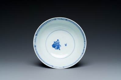 Elf stukken Chinees blauw-wit porselein, Ming tot 19e eeuw