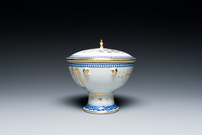 Vier stukken Chinees qianjiang cai porselein, gesign. Xu Pinheng 许品衡 en Dai Huanzhao 戴煥昭 , 19/20e eeuw
