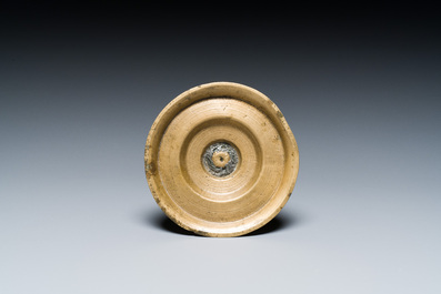 A French bronze candlestick, 2nd half 16th C.