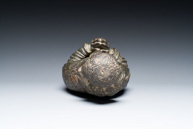 Ange en bois sculpt&eacute; et polychrom&eacute;, Pays-Bas m&eacute;ridionaux, peut-&ecirc;tre Tournai, 14/15&egrave;me
