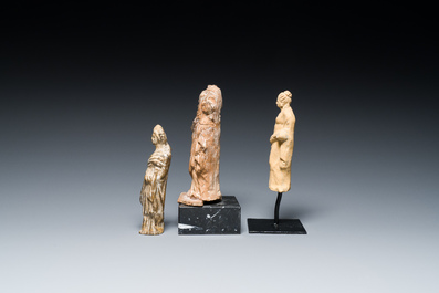 Six sculptures grecques en terre cuite, 5&egrave;me/3&egrave;me si&egrave;cle av. J.-C.