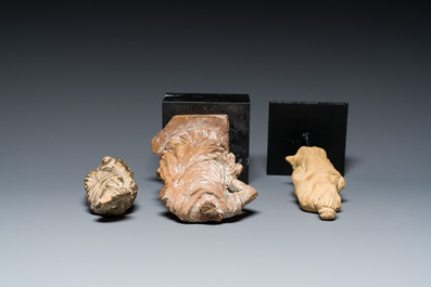 Six sculptures grecques en terre cuite, 5&egrave;me/3&egrave;me si&egrave;cle av. J.-C.