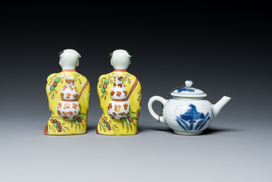 Une collection vari&eacute;e en porcelaine de Chine, Kangxi et post&eacute;rieur