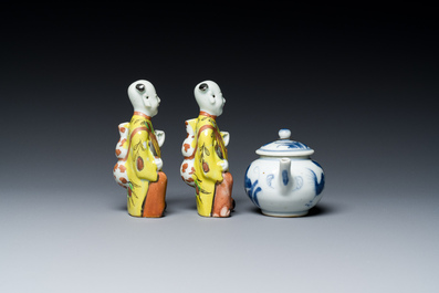 Une collection vari&eacute;e en porcelaine de Chine, Kangxi et post&eacute;rieur