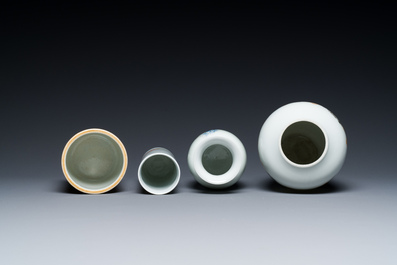 Een diverse collectie Chinees porselein, 19/20e eeuw
