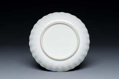 Six Chinese famille rose and grisaille export porcelain wares, Qianlong