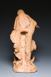 Vierge de l'Apocalypse en terre cuite, Flandre, 16/17&egrave;me