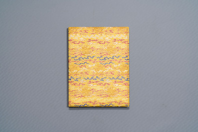 Miao Jiahui 繆嘉慧 (1842-1918) en Zhao Yitong 趙以烔 (1857-1907): 'Album met tien kunstvoorwerpen en kalligrafie', inkt en kleur op zijde, 19/20e eeuw