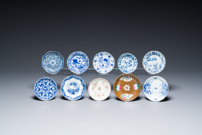 A very extensive collection of Chinese cups and saucers, Kangxi and later