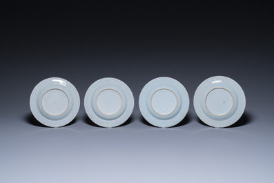 Dertien Chinese Imari-stijl borden, Kangxi/Qianlong