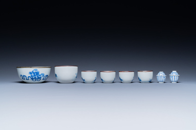 Une collection en porcelaine de Chine 'Bleu de Hue' pour le Vietnam, 19&egrave;me
