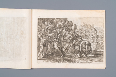 Maarten de Vos, Gerard de Jode, et d'apr&egrave;s Teniers &amp; Brouwer: Huit gravures, 16&egrave;m&egrave; et post&eacute;rieur