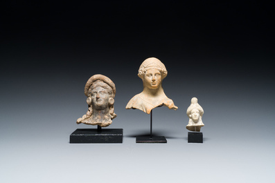 Six sculptures grecques en terre cuite, 5&egrave;me/3&egrave;me si&egrave;cle av. J.-C.