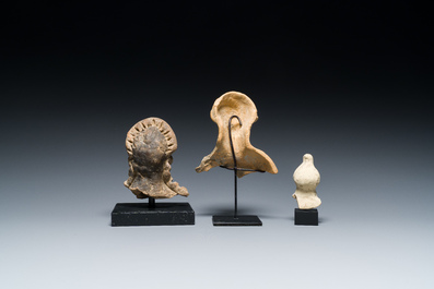 Six sculptures grecques en terre cuite, 5&egrave;me/3&egrave;me si&egrave;cle av. J.-C.