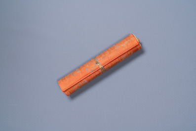 A Chinese imperial edict, dated to the 8th year of Daoguang, 1828