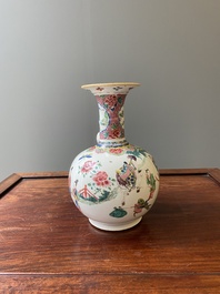 Een Chinese famille rose 'Xi Xiang Ji' kendi, Yongzheng